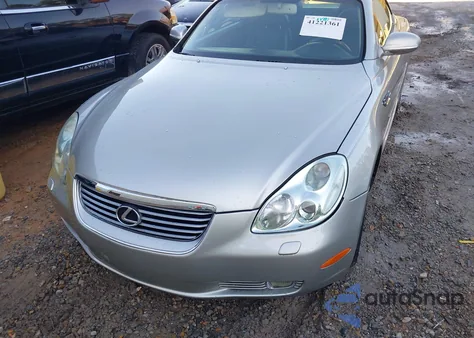 2003 Lexus Sc 430 z USA, uszkodzony, nr VIN JTHFN48Y330043375